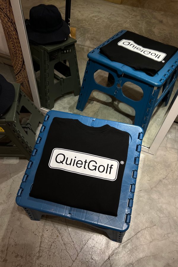 Quiet Golf Club Badge T-Shirt
