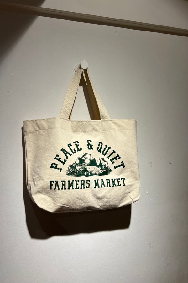 Museum of Peace & Quiet Farmers Market Tote 