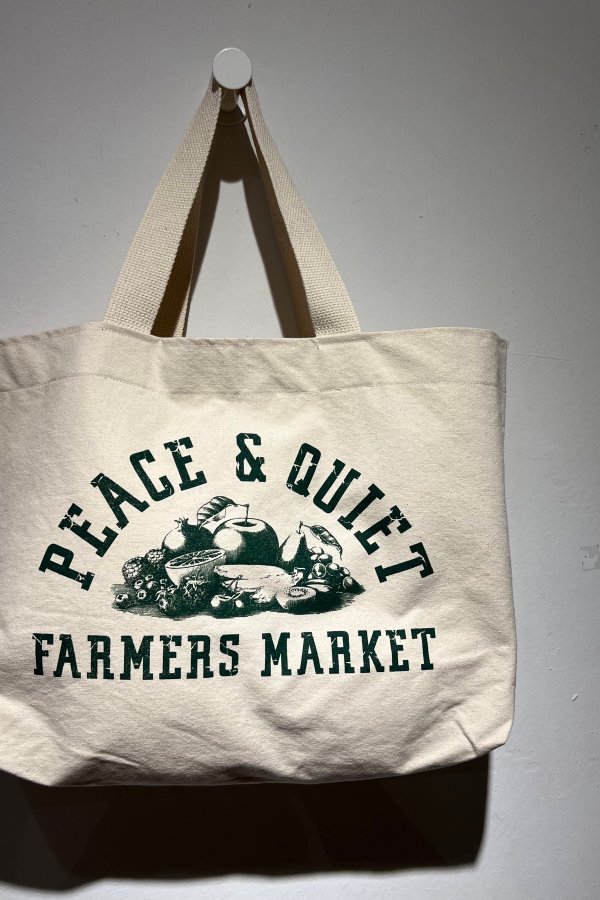 Museum of Peace & Quiet Farmers Market Tote 
