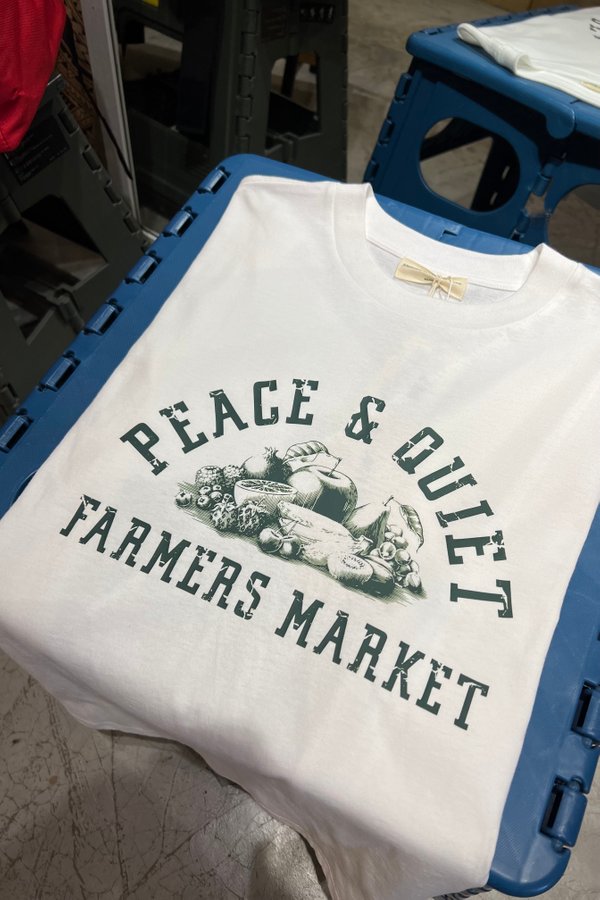 Museum of Peace & Quiet Farmers Market Tee