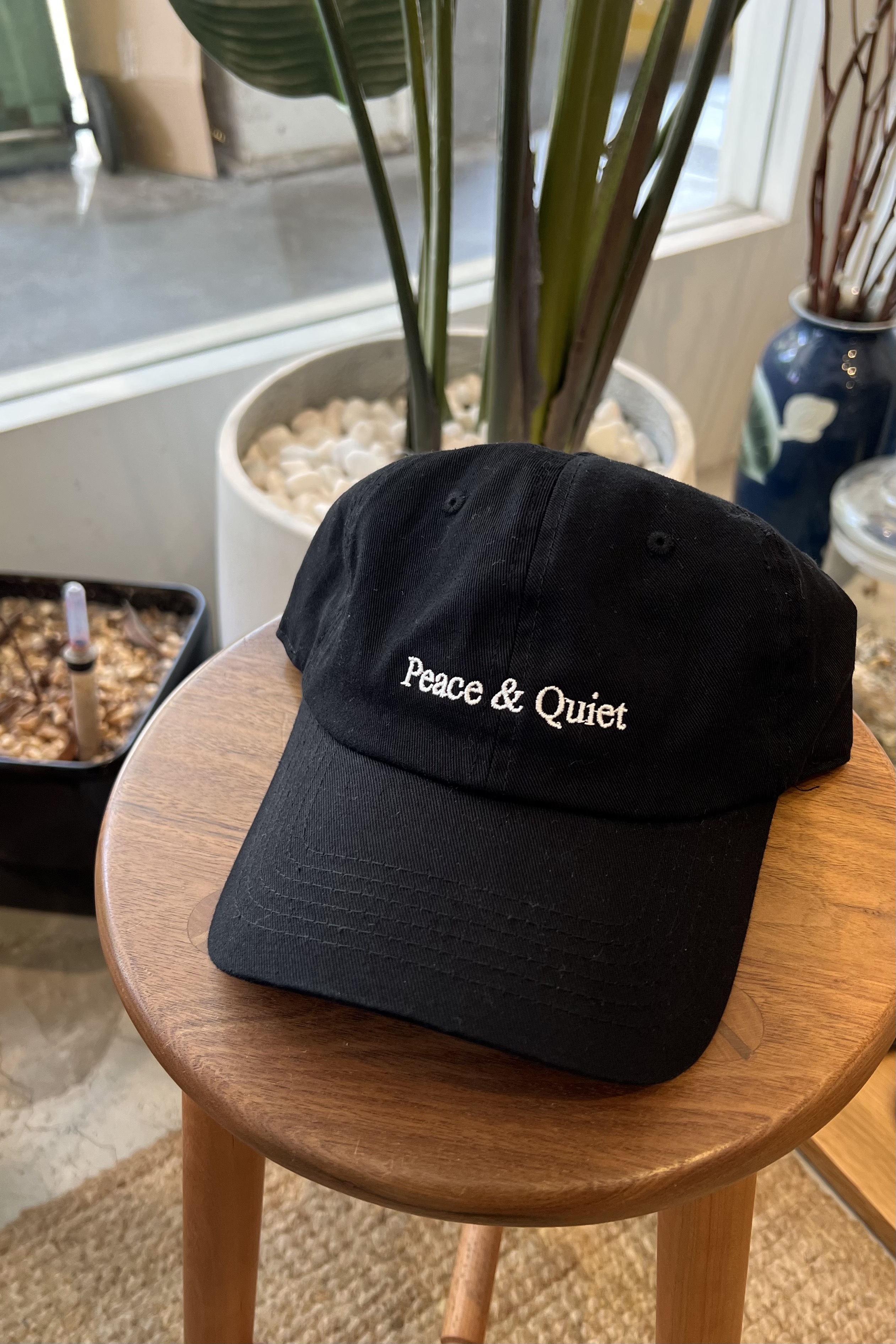 Museum of Peace & Quiet Classic Wordmark Dad Hat | Goodluck Bunch