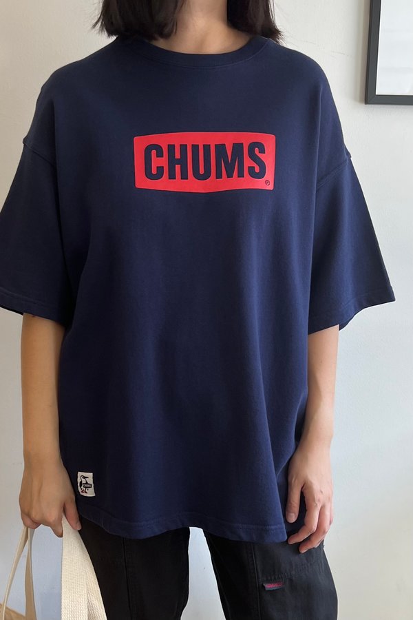 Chums Japan Oversized S/S CHUMS Logo Crew Top