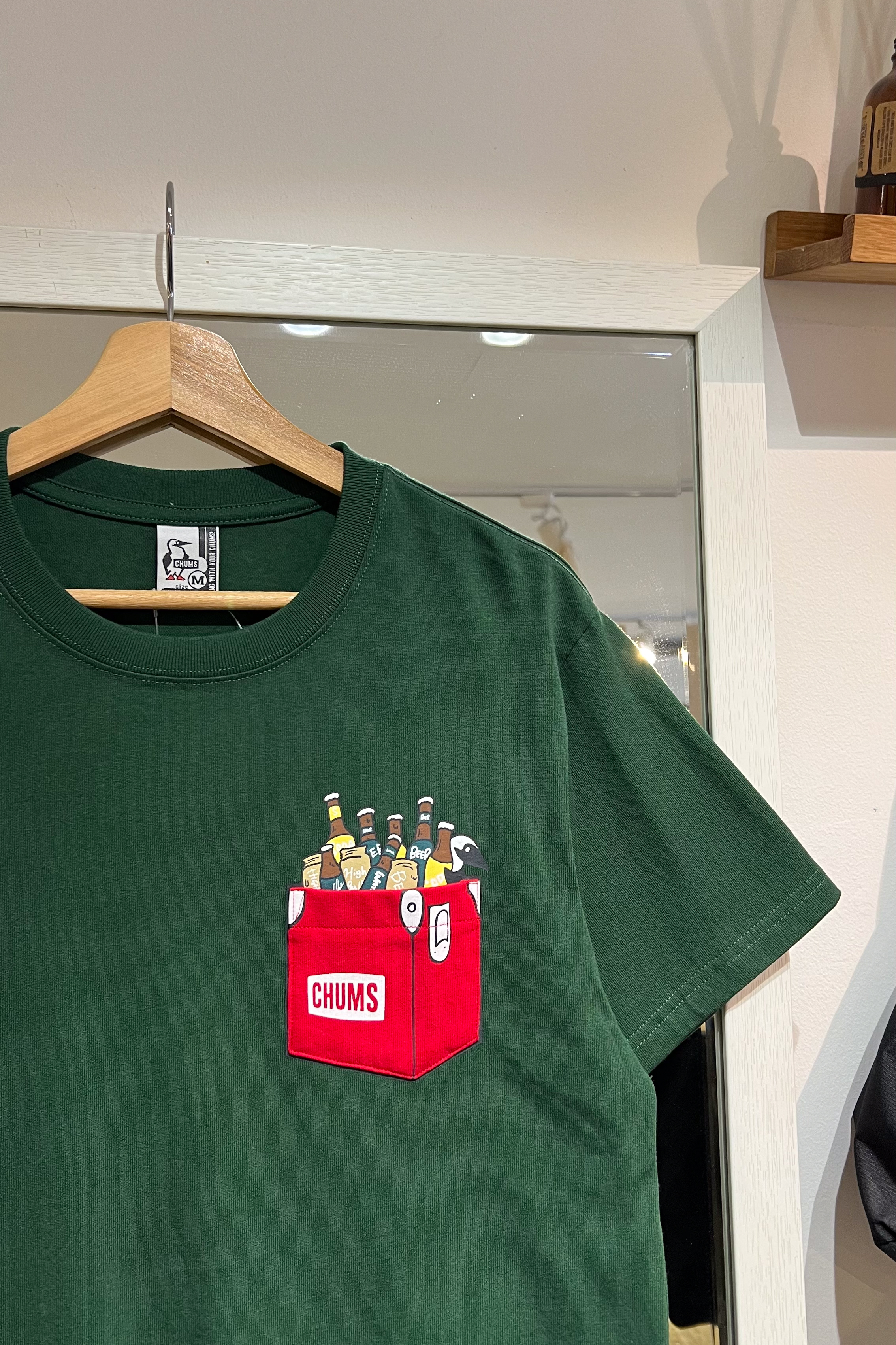 Chums Japan HWYC Steel Cooler Pocket Tee | Goodluck Bunch