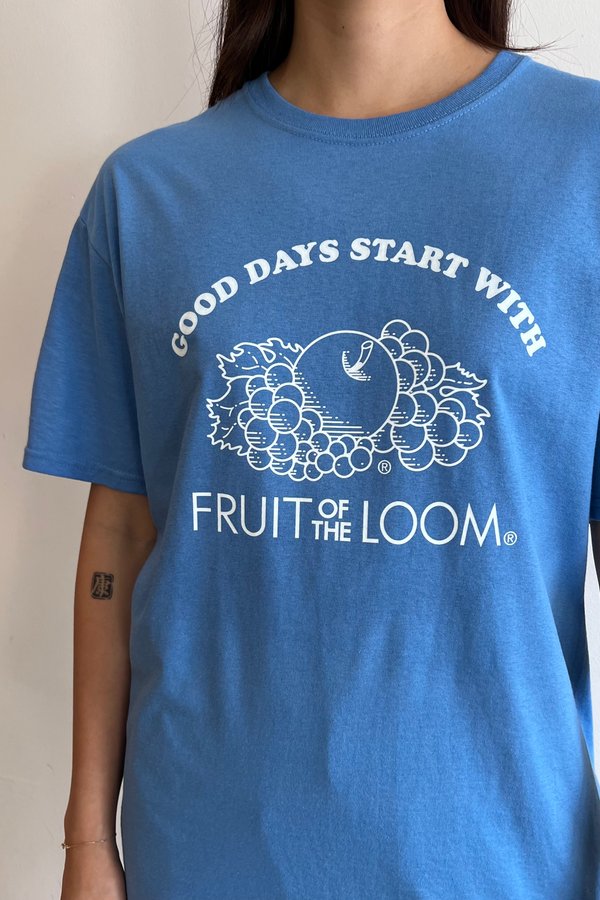 Fruit Of The Loom Good Days Start With Fruit Of The Looms Tee