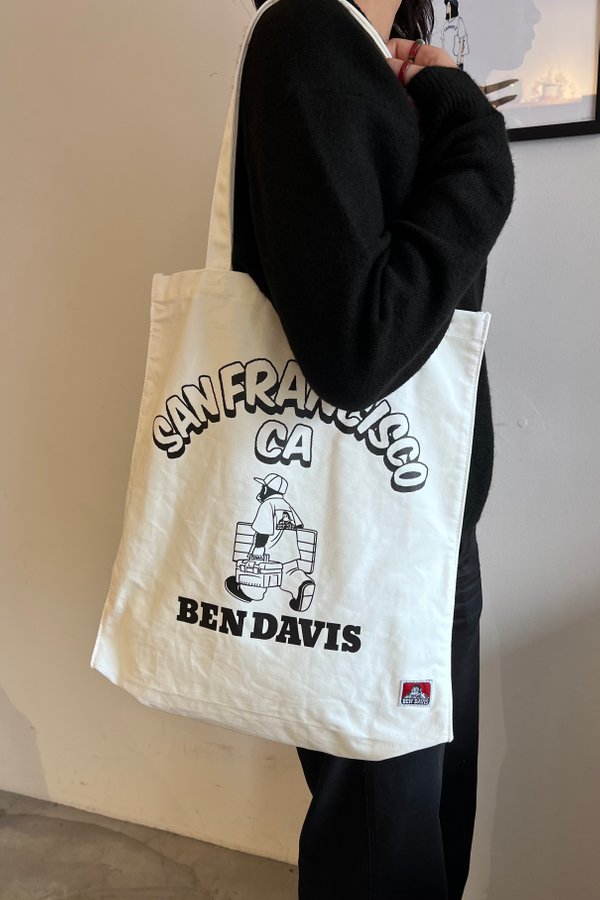 Ben Davis Japan Print Tote Bag