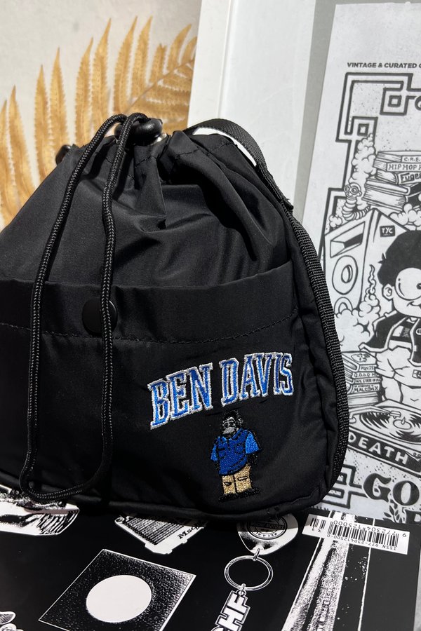 Ben Davis Japan Embro String Shoulder Bag