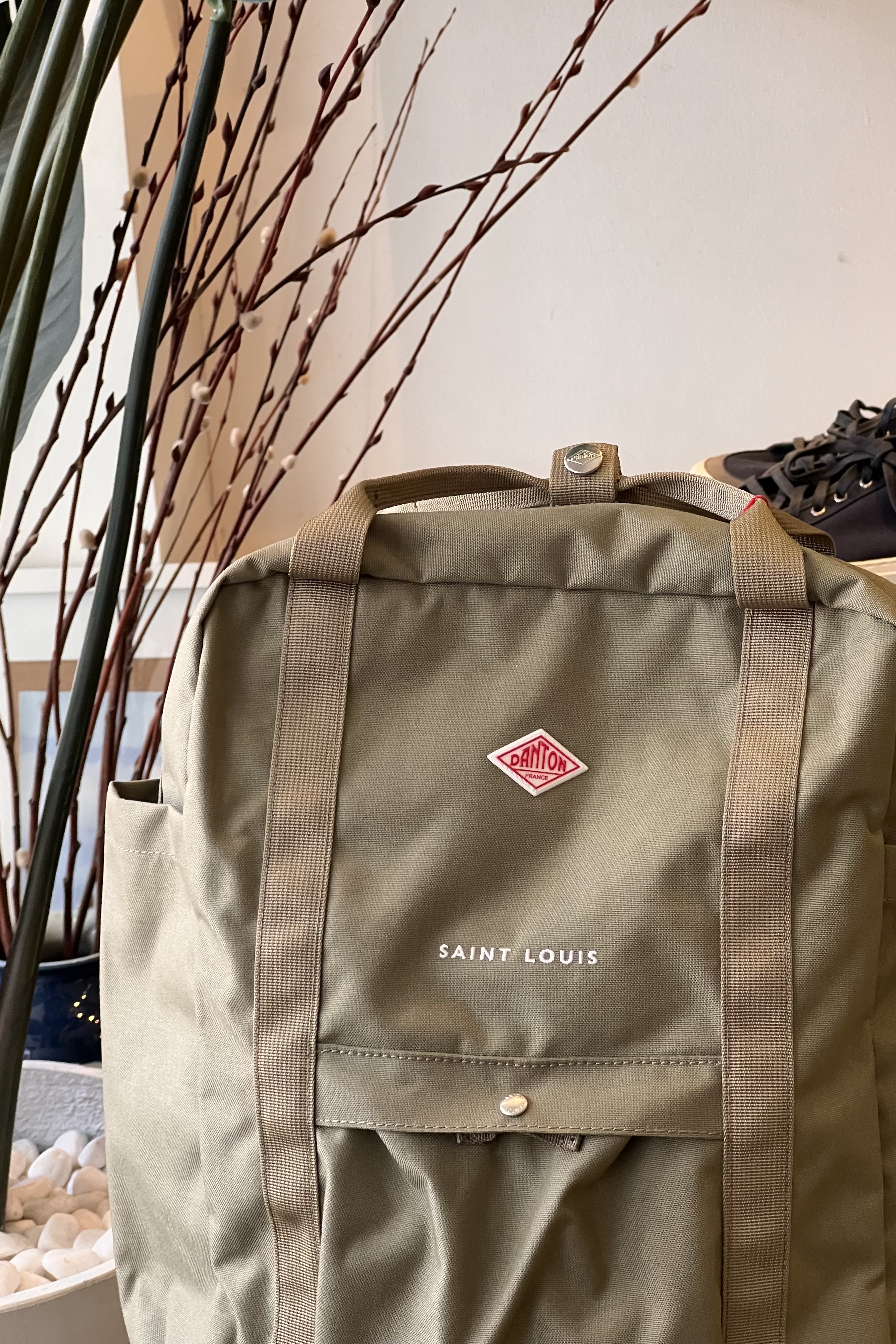 Danton Saint Louis Cordura Canvas Square Ruck Sack | Goodluck Bunch