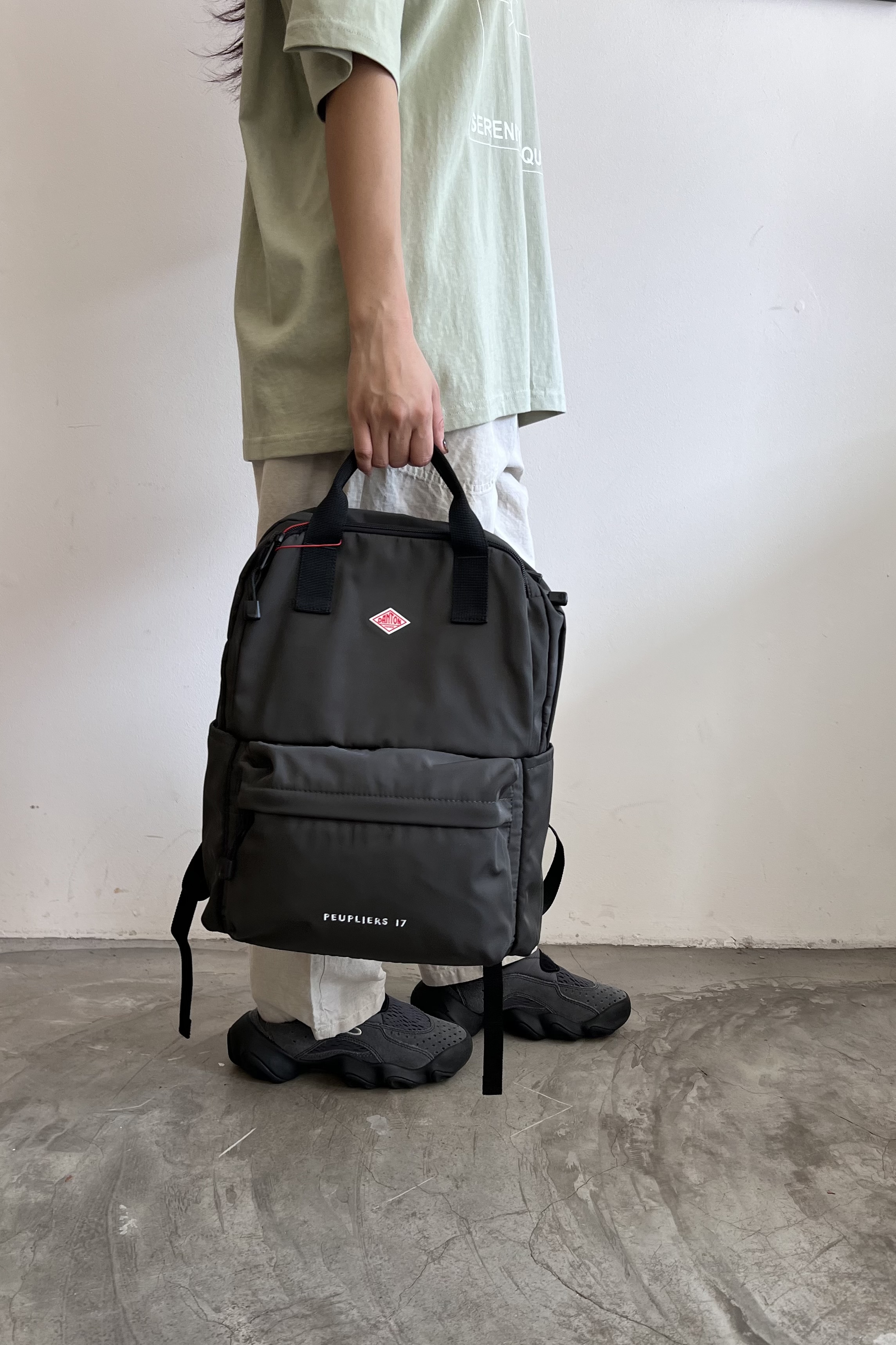 【１着でも送料無料】 Backpack Twill Polyester Peupliers Danton | Bunch Goodluck バッグ
