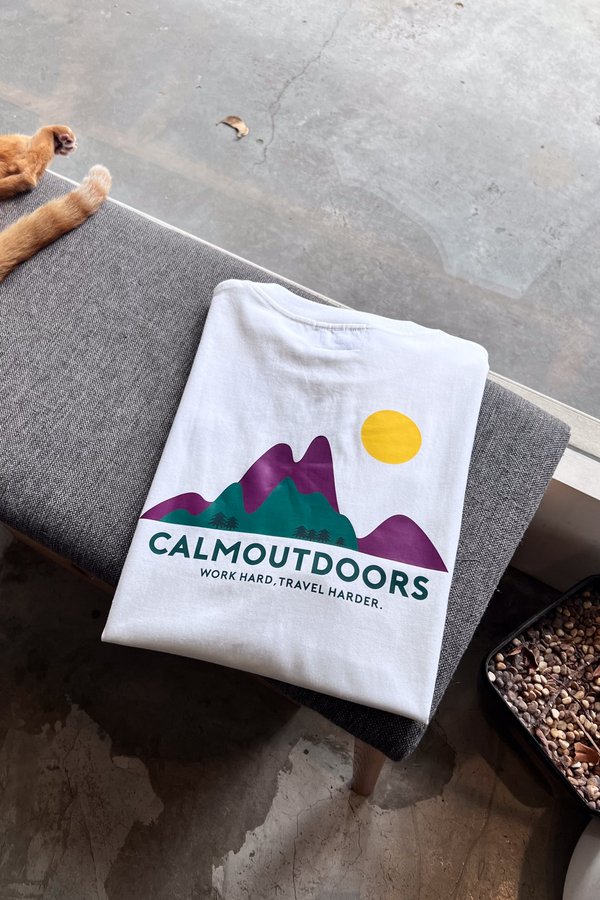 Calm Outdoors Minimal Colour Camp Tee