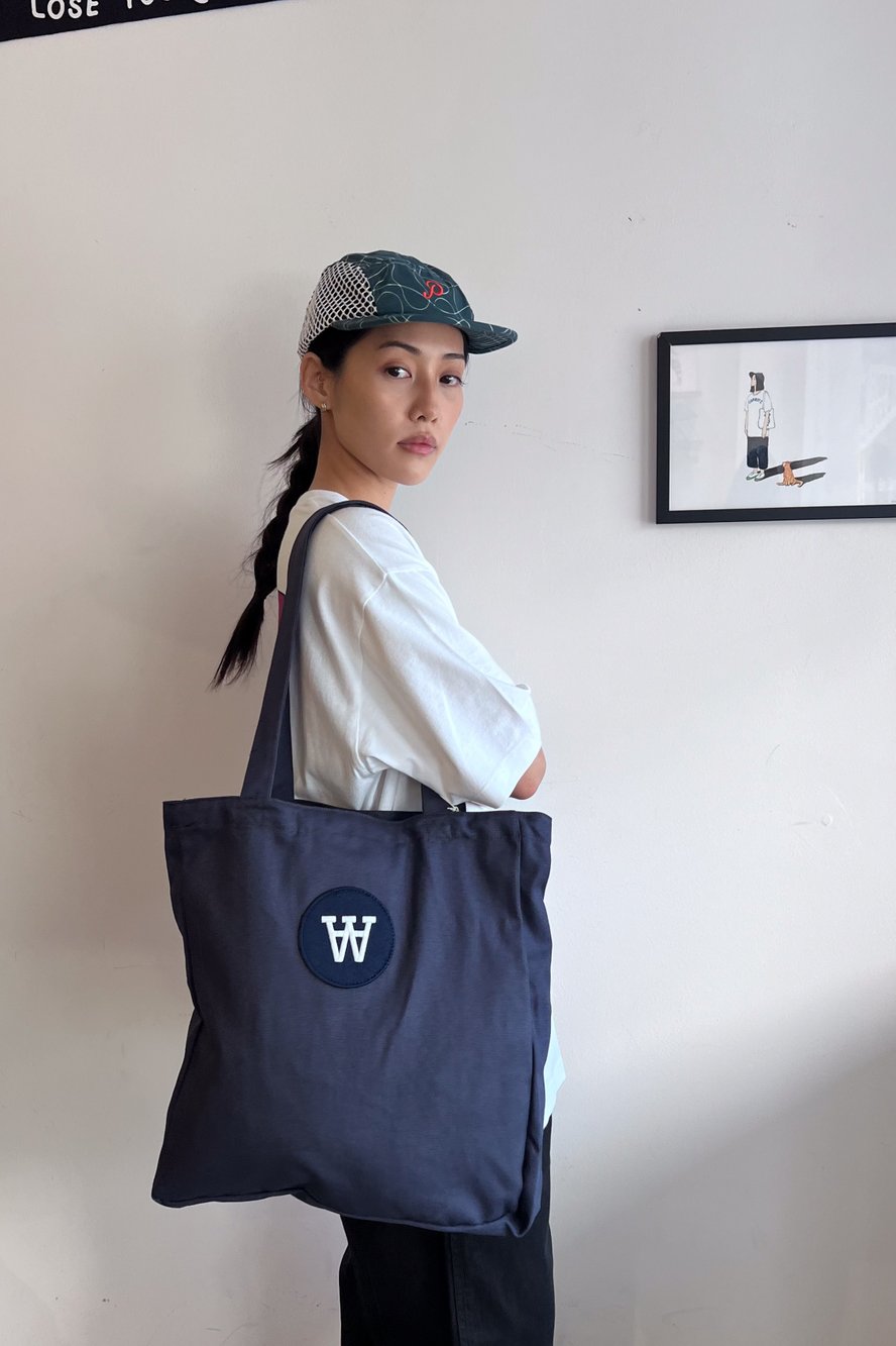 Wood Wood Desi Patch Tote Bag