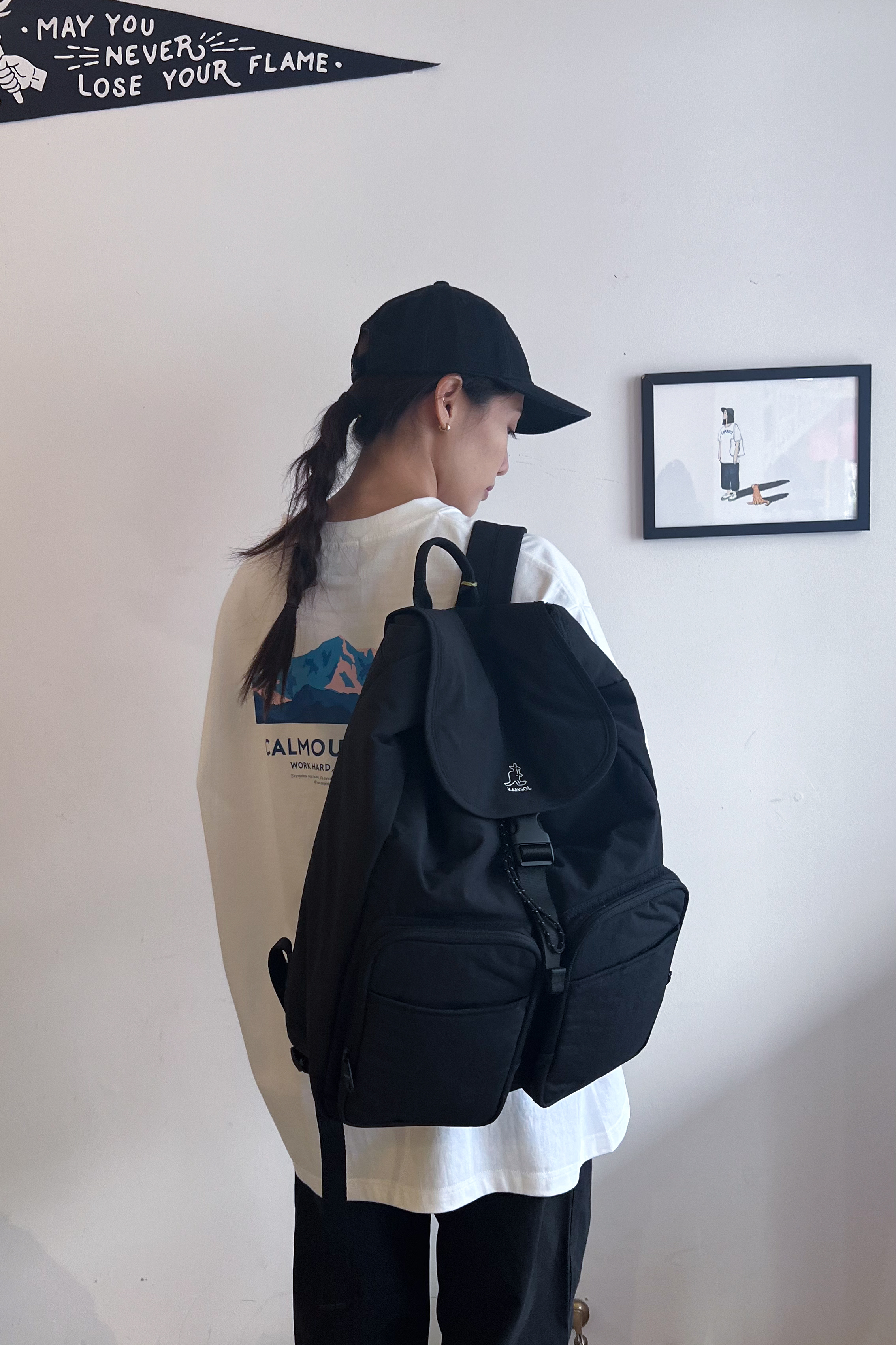 Kangol backpack best sale