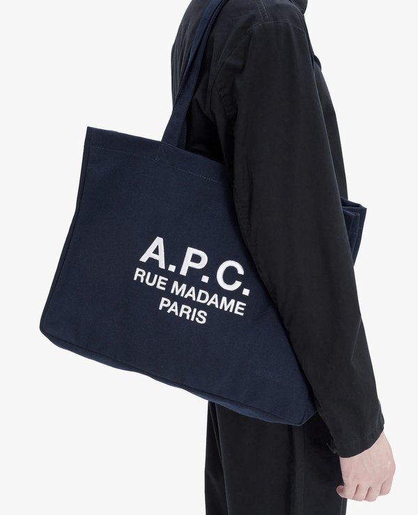 A.P.C. Diane Rue Madame Shopping Tote Bag