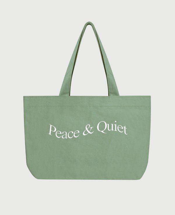 Museum of Peace & Quiet Wordmark Tote Bag
