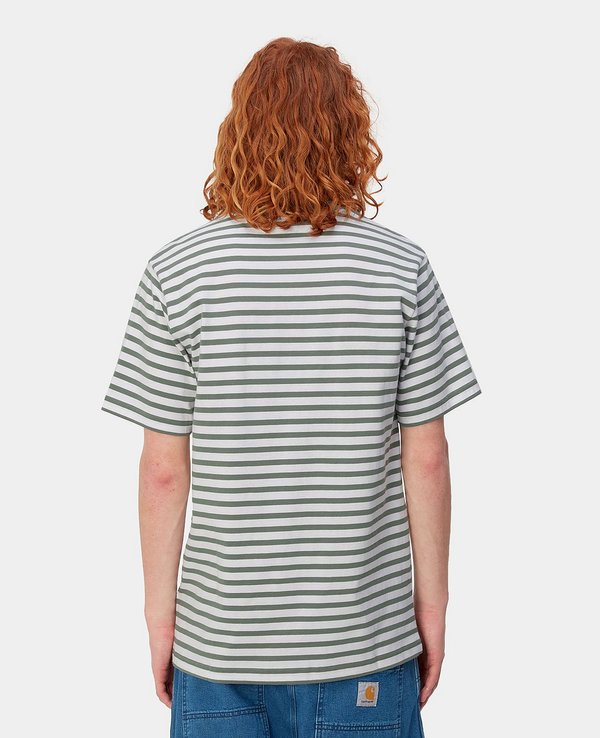 Carhartt WIP S/S Seidler Stripe Pocket Tee