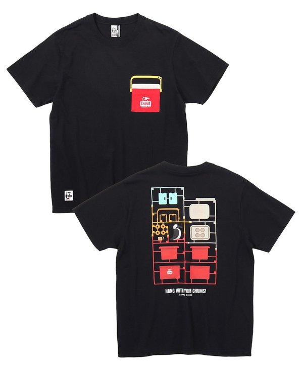 Chums Japan Camper Cooler Pocket Tee