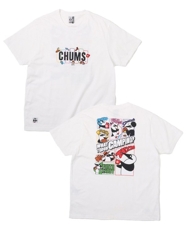 Chums Japan What To Do In Camping Tee