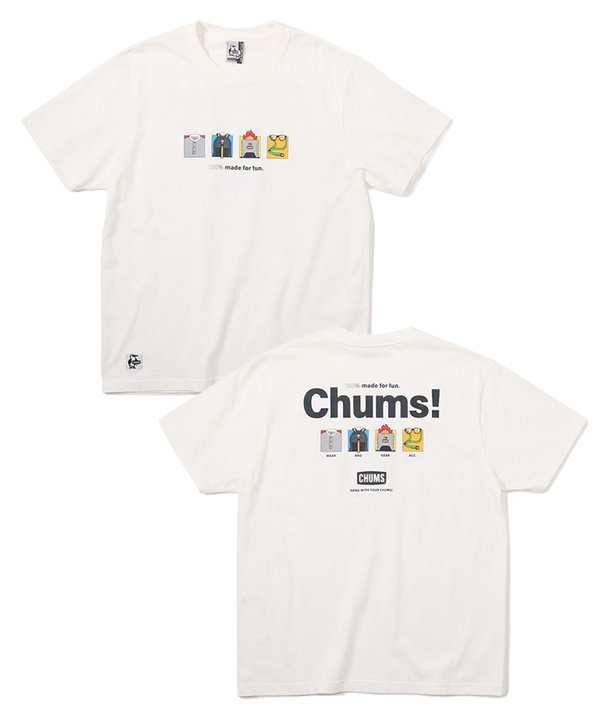 Chums Japan Anti-Bug 100% Made For Fun Tee