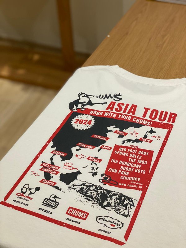 Chums Japan Asia Tour Tee