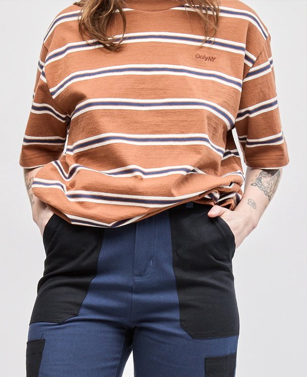 Only NY Sportswear Striped T Shirt