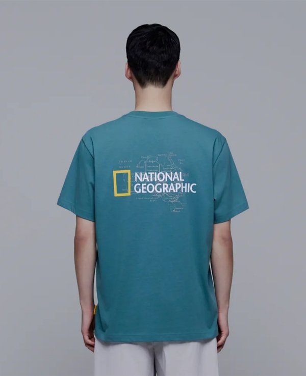 National Geographic S/S Mantella Bag Big Logo Regenaskin Tee