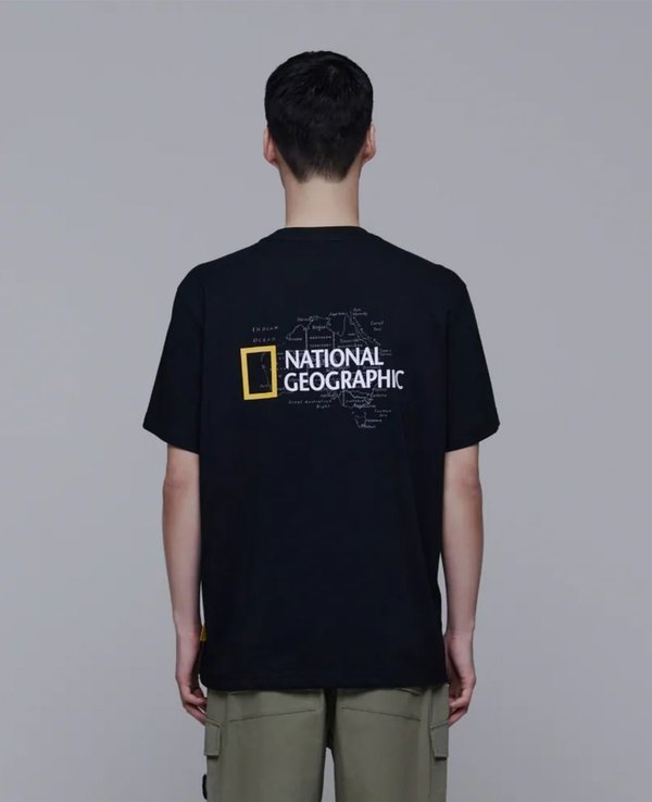 National Geographic S/S Mantella Bag Big Logo Regenaskin Tee