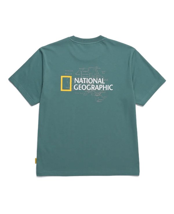 National Geographic S/S Mantella Bag Big Logo Regenaskin Tee