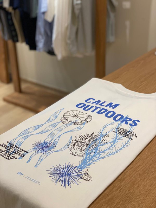 Calm Outdoors Coral Tee