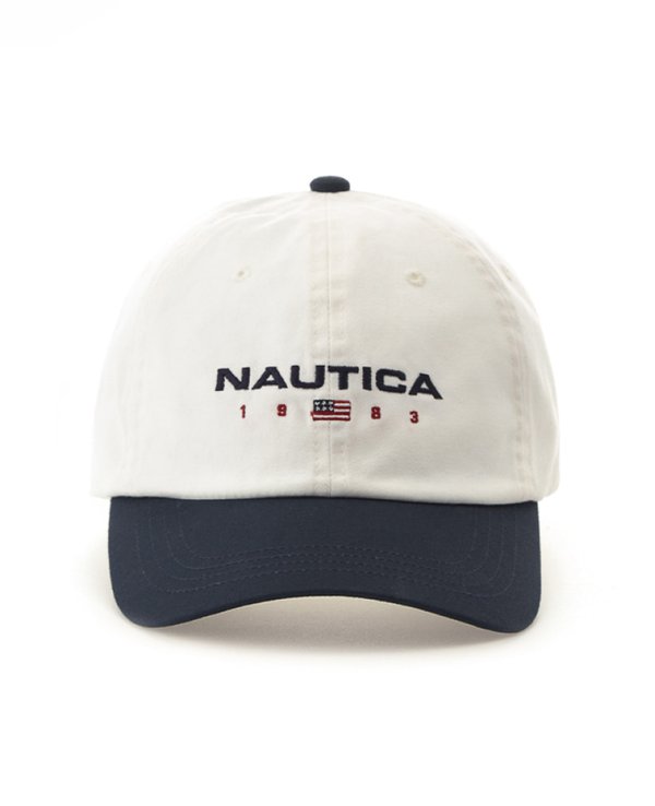 Nautica 83 Flag Ball Cap