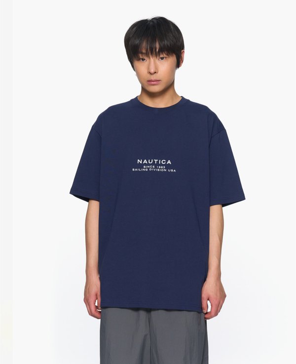 Nautica Sailing Small Logo Tee