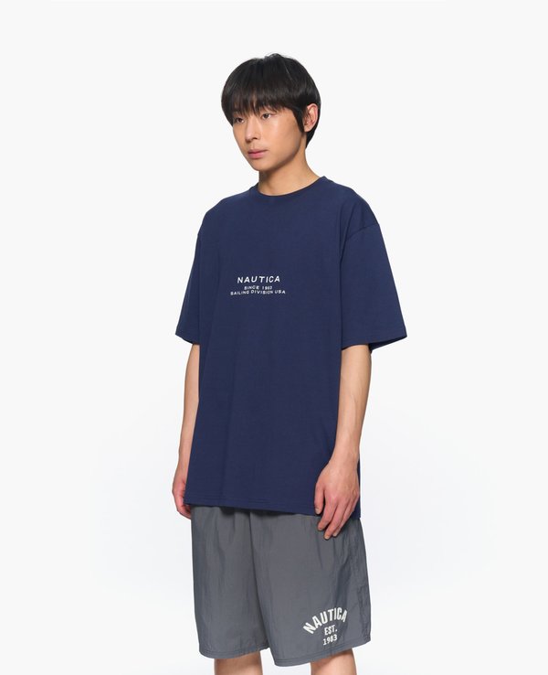 Nautica Sailing Small Logo Tee