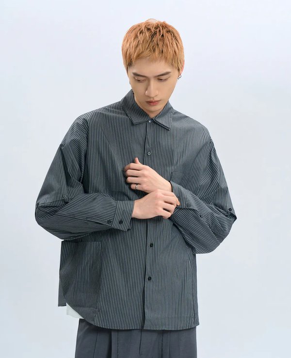 MELSIGN x plain-me - "DND" Oversized Shirt