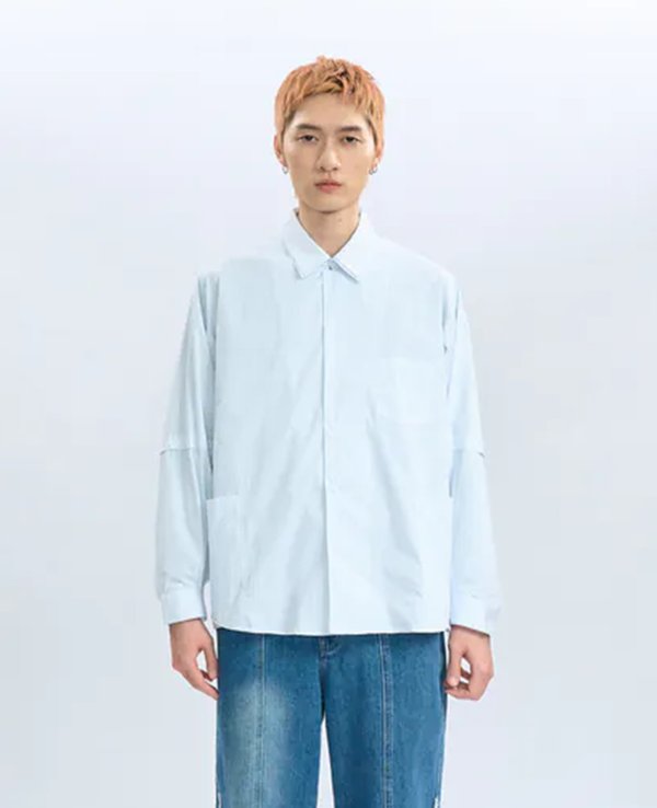 MELSIGN x plain-me - "DND" Oversized Shirt