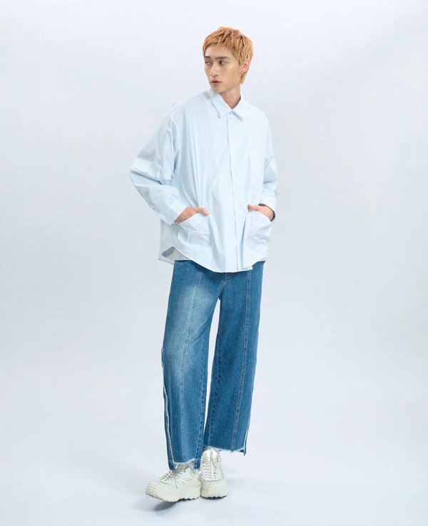 MELSIGN x plain-me - "DND" Oversized Shirt