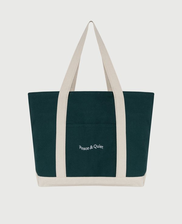 Museum of Peace & Quiet Wordmark Boat Tote