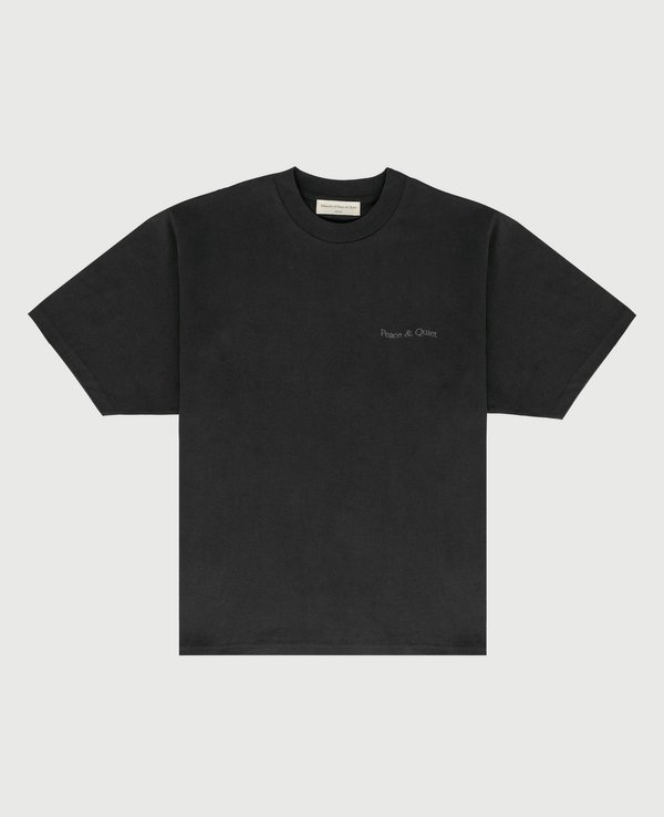 Museum of Peace & Quiet Wordmark Pigment Dyed Tee