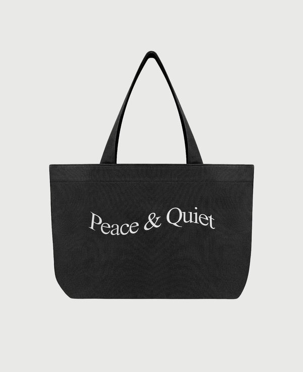 Museum of Peace & Quiet Wordmark Pigment Dyed Tote