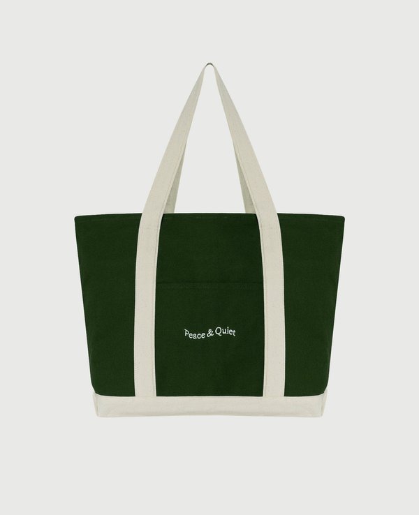 Museum of Peace & Quiet Wordmark Boat Tote