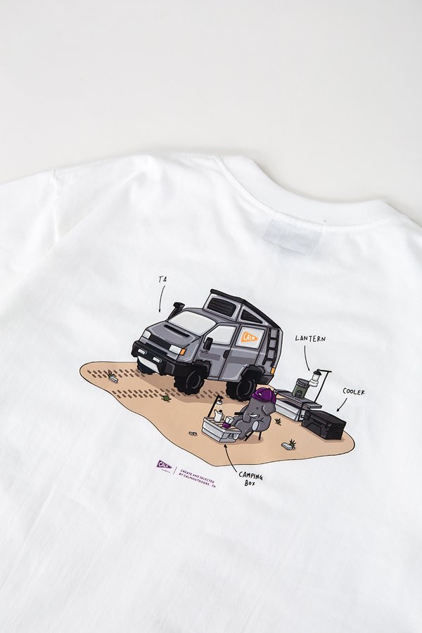 Calm Outdoors Character Tee 803 Car Camper