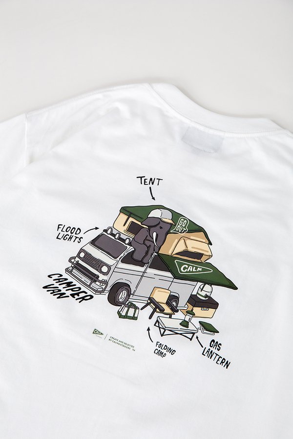 Calm Outdoors Character Tee 804 Roof Top Tent OS