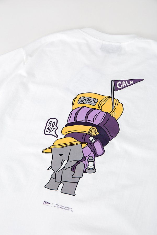 Calm Outdoors Character Tee 806 Bagpack OS