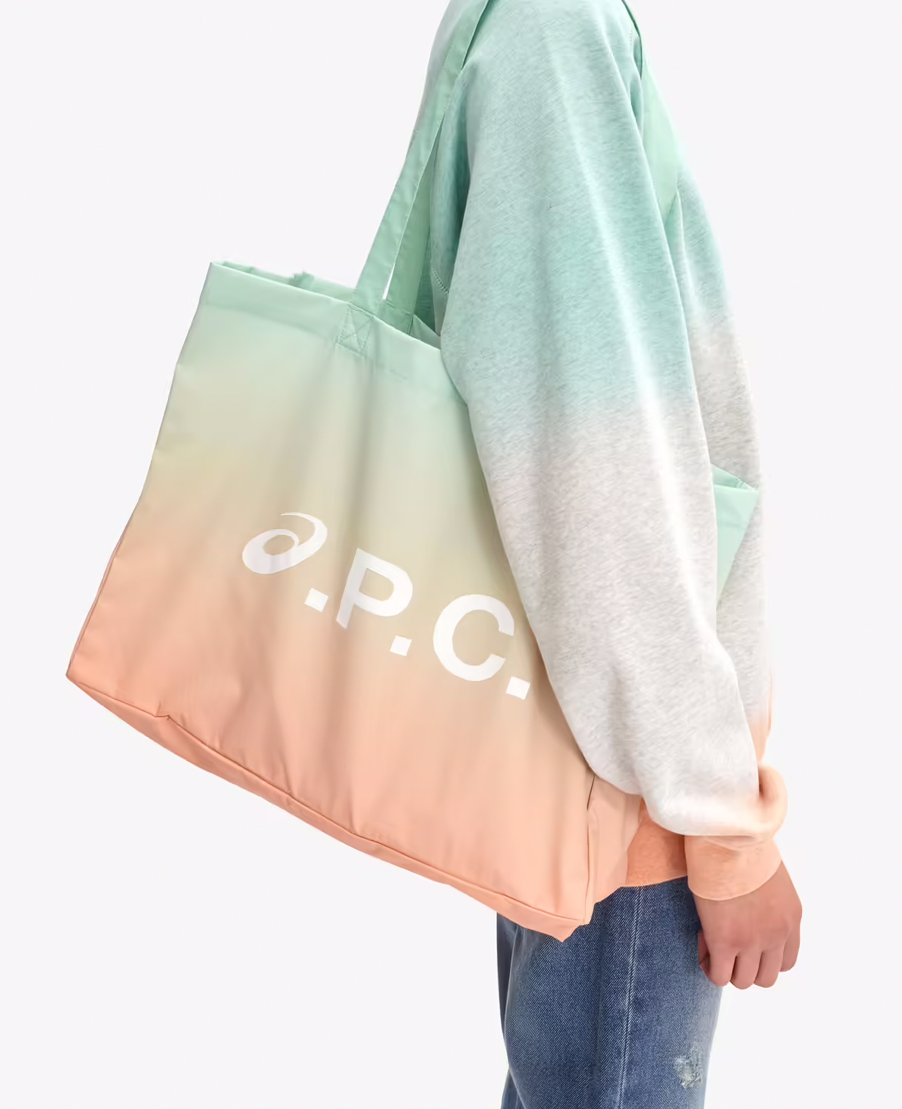A.P.C. x Asics Diane Shopping Tote Bag | Goodluck Bunch
