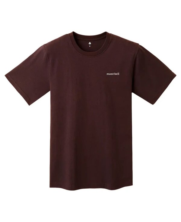 Montbell PS Cotton Tee Forest Gathering