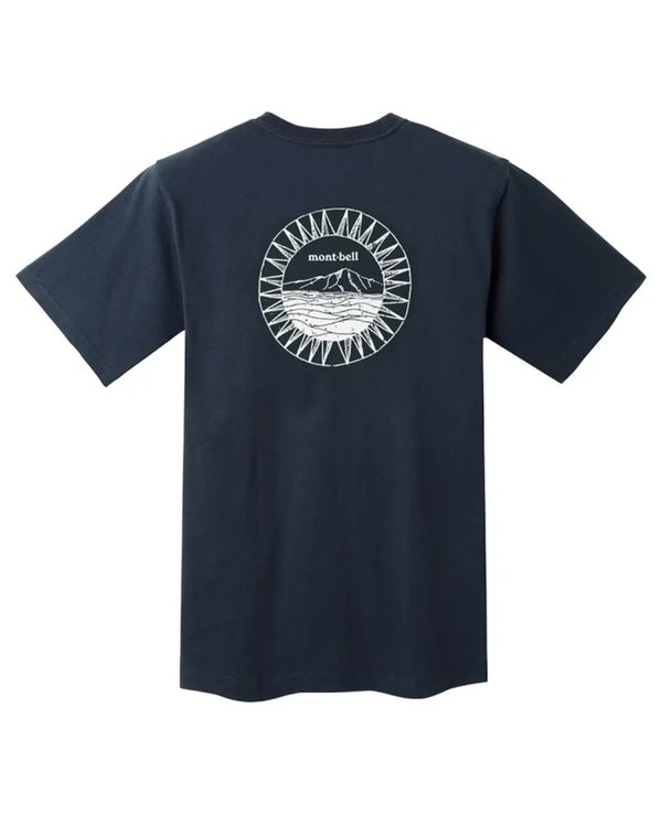 Montbell PS Cotton Tee Island Mountain