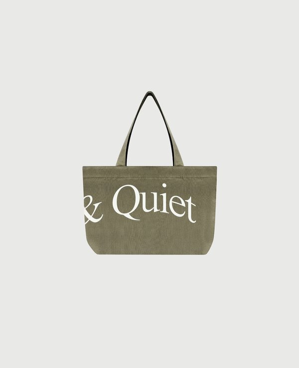 Museum of Peace & Quiet Wordmark Tote Bag