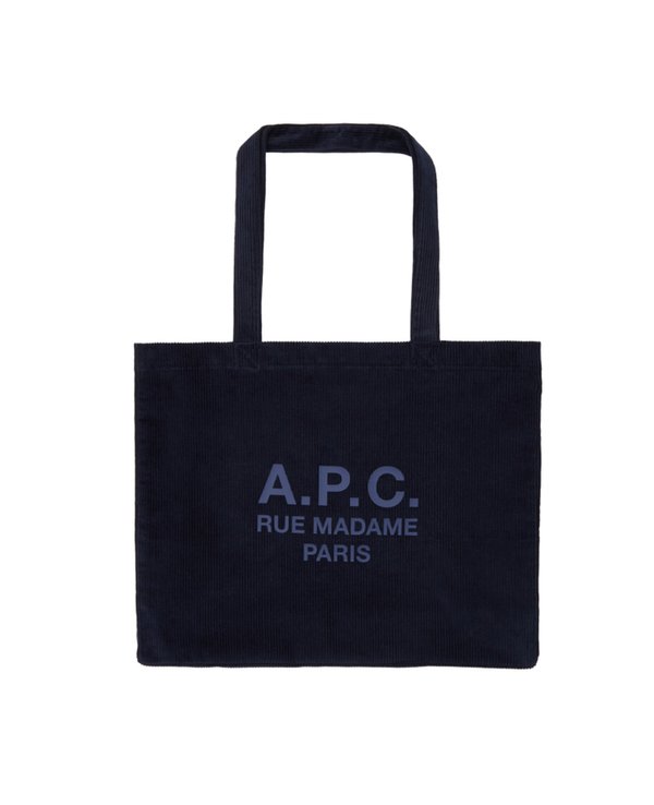 A.P.C. Diane Corduroy Rue Madame Tote Bag