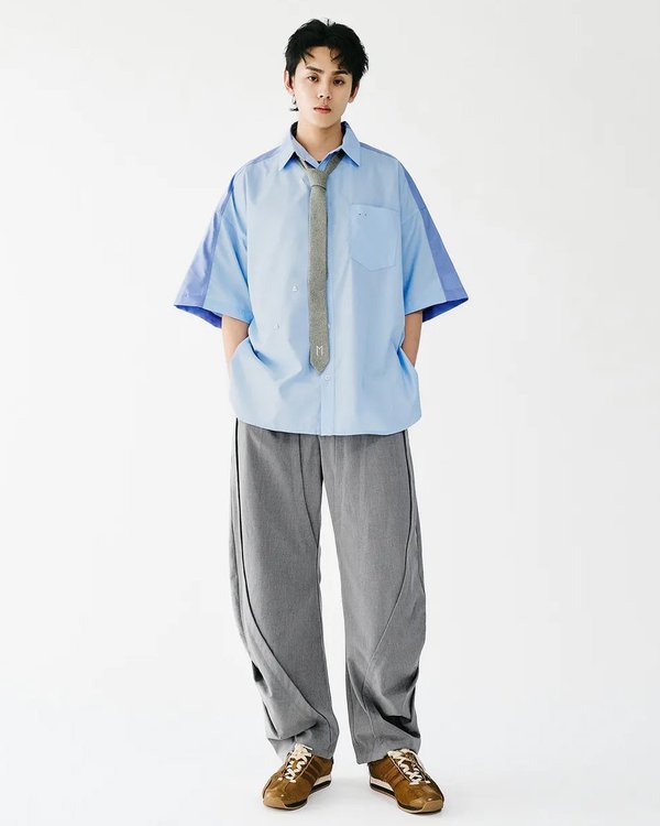 MELSIGN Tone Merge S/S Shirt