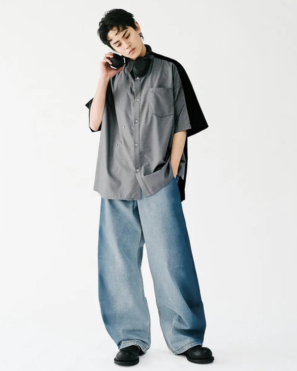 MELSIGN Tone Merge S/S Shirt