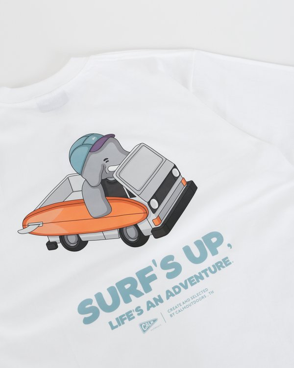 Calm Outdoors Character Tee 703 Surf's Up OS