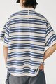 MELSIGN Wide Stripe Polo Tee