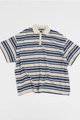 MELSIGN Wide Stripe Polo Tee